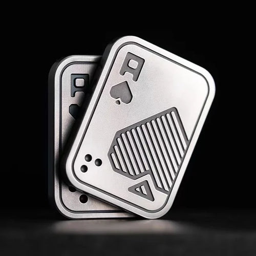 Metal Slider Stress Relief Toy - EDC Magnetic Spinning Top for Adults, Portable Decompression Gift
